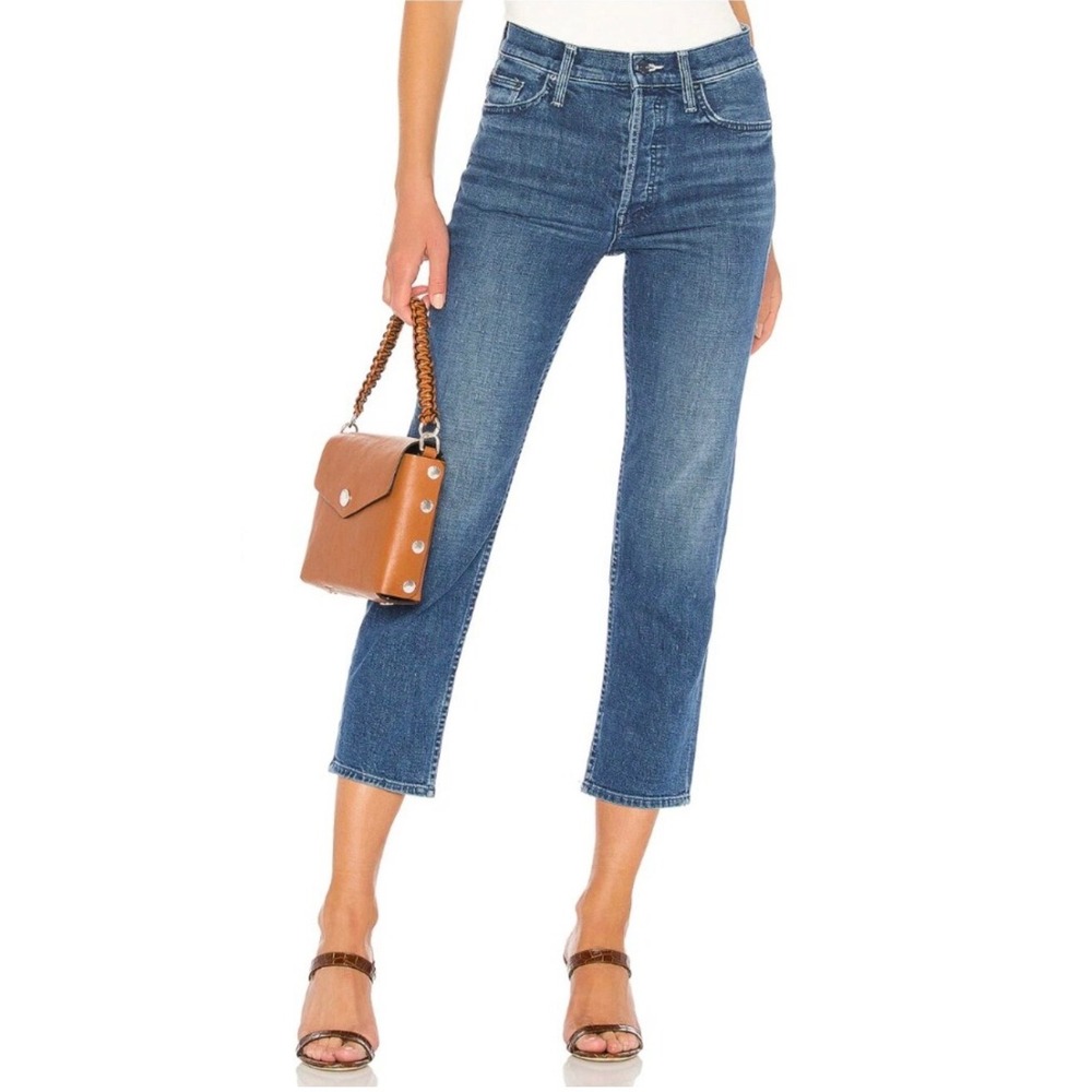 Mother The Tomcat Straight Leg Jeans Three Little Ships Sz 26